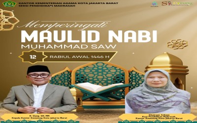 PERINGATAN MAULID NABI MUHAMMAD SAW 12 RABIUL AWAL 1446 H
